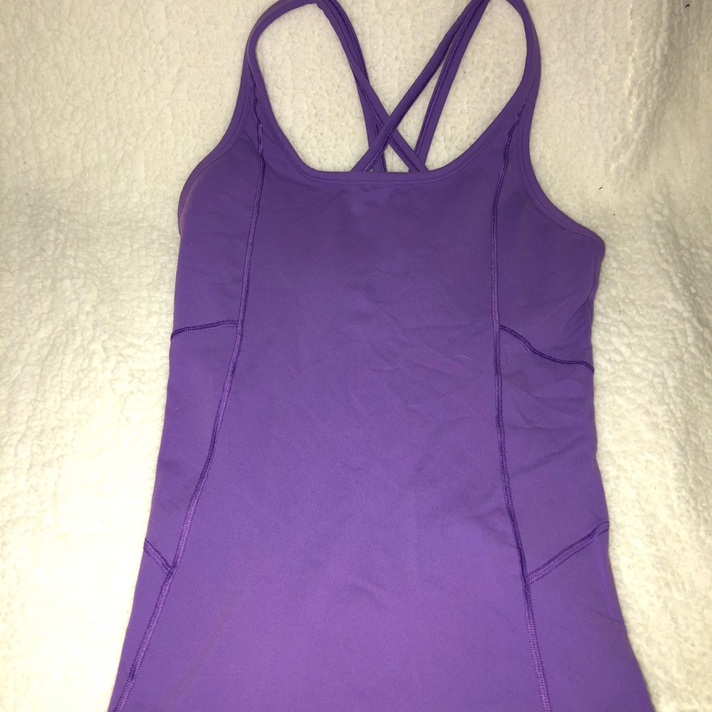 Purple Athleta Tank Top - Size S